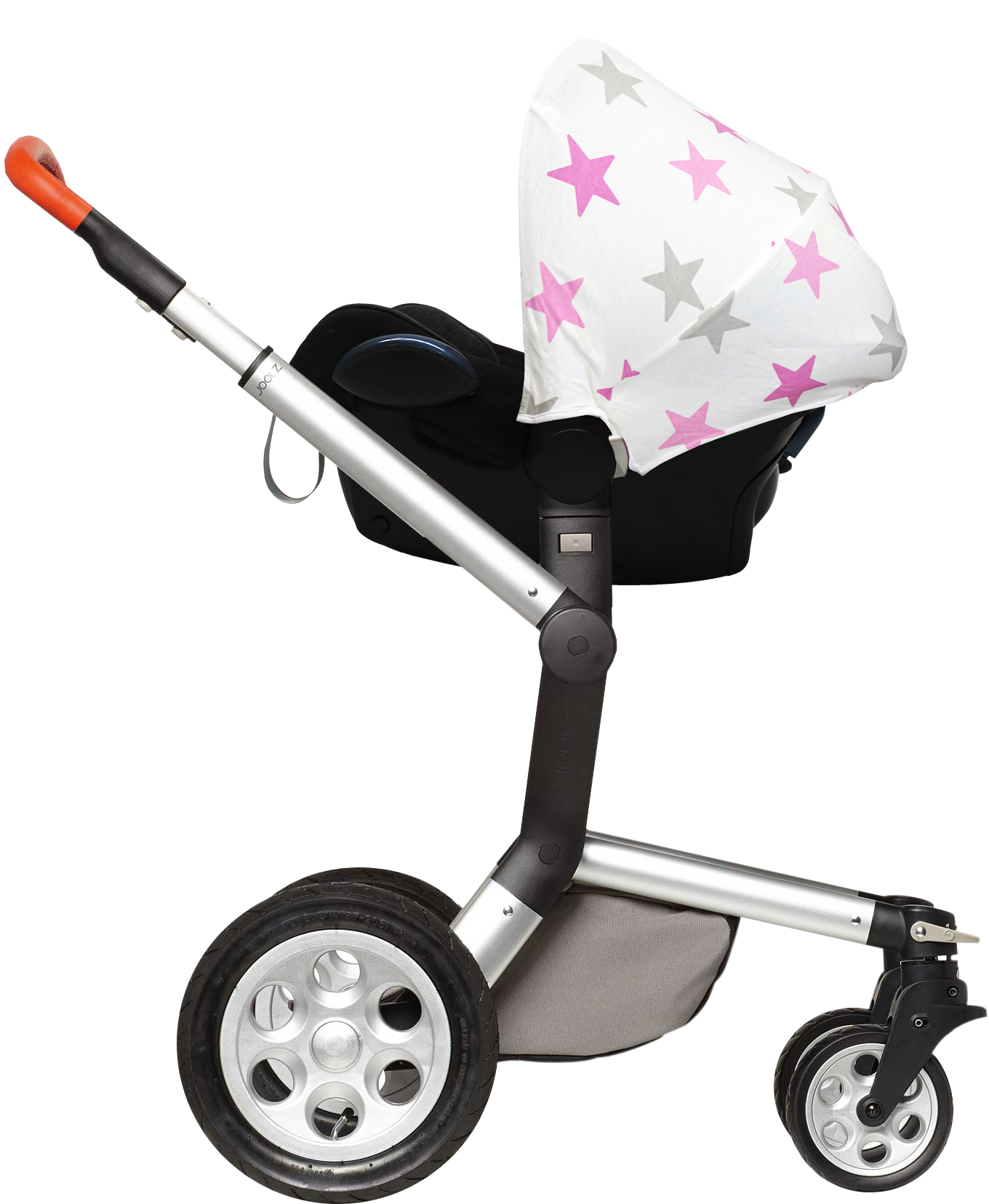 Dooky Hoody Pink Stars